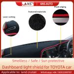 OEM Automotive Dashboard Covers Non Slip Car Dashboard Mat Toyota Land Cruiser