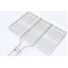 Buy cheap Silver Stainless Steel BBQ Grill Net 20*40 Mesh Barbecue Grill Net from wholesalers