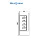 Buy cheap Front Open Air Curtain Display Cooler from wholesalers