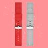 Buy cheap Multiple Colour 22mm Silicone Watch Strap With SS304 Buckle from wholesalers
