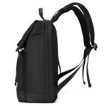 Nylon Roll Top Tuck Pack Rucksack With Buckle Cover Large Capacity Outdoor