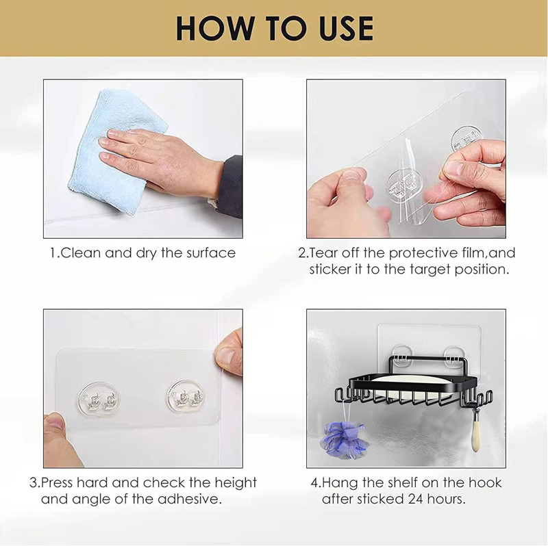 Rustproof Stainless Steel Bar Soap Holder Soap Dish Holder with Hooks for Bathroom and Kitchen