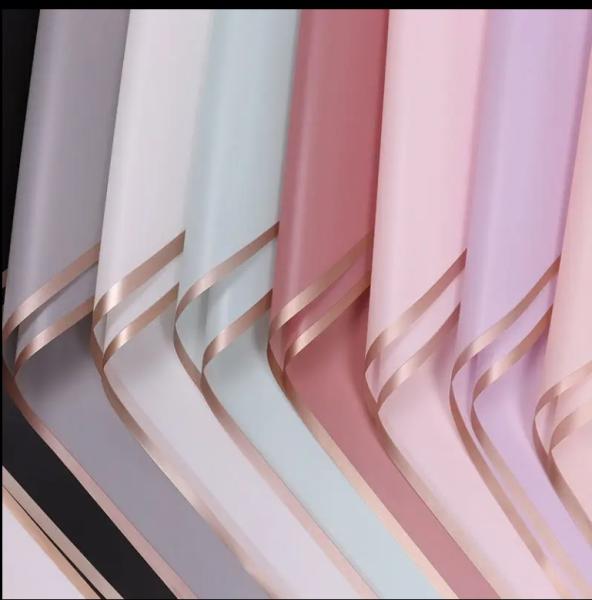 Fashionable Flower Wrapper Phnom Penh OPP Jelly Film Translucent Waterproof