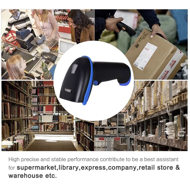 Handsfree USB QR And Barcode Reader Scanner 2D Wired With Stand