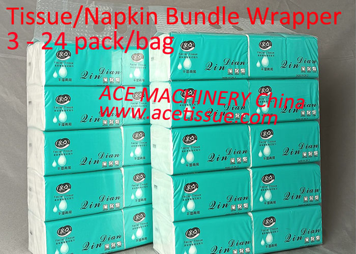 Facial Tissue Paper Autowrap Machine