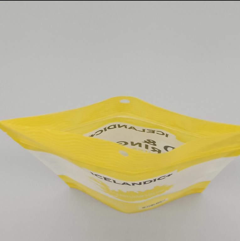 Custom Food Grade Material Stand Up Pouch With Zipper Plastic Packaging Bag Zipper Bag