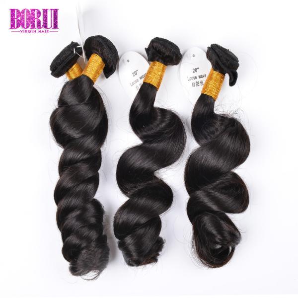 Buy cheap Unprocessed Malaysian Human Hair Loose Wave Hair Bundles Drop Shipping from wholesalers