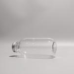 Disposable Transparent Plastic PET Bottle For Juice Beverages And Coffee