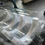 Wholesale Transparent Ozone Generator Quartz Glass Tube Large Diameter Heat