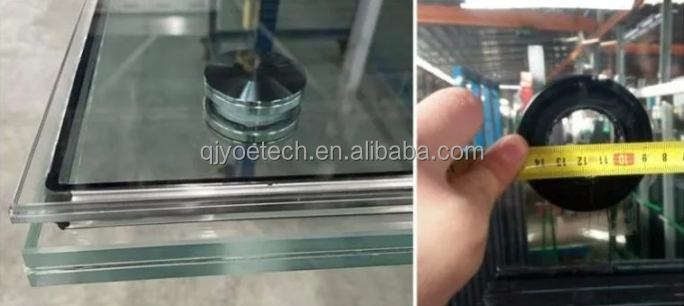10 16A 10mm Argon Gas Filled Insulating Aluminium Double Structural Glazing Unit