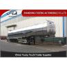 Buy cheap Flammable Fuel Tanker Truck 25000 L , Fuel Tank Trailer With 3 Compartments from wholesalers