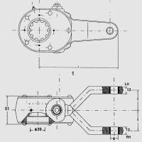 Buy cheap high quality DAF 285951 Manual Slack Adjusters air brake system product