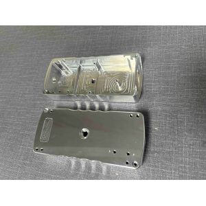 Buy cheap Customized Anodizing CNC Machined Parts Aluminum Housing Front And Back from wholesalers