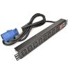 Buy cheap 8 Way UK Type PDU Extension Socket With On/Off Switch, Surge from wholesalers