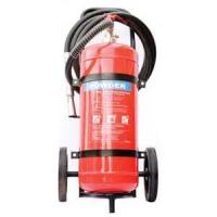 Buy cheap Safe ABC Powder Fire Extinguisher , Hospital 50Kg Trolley Foam Fire Extinguisher product