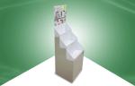 Floor Standing Pop Cardboard Display , Printing Corrugated Display Stand