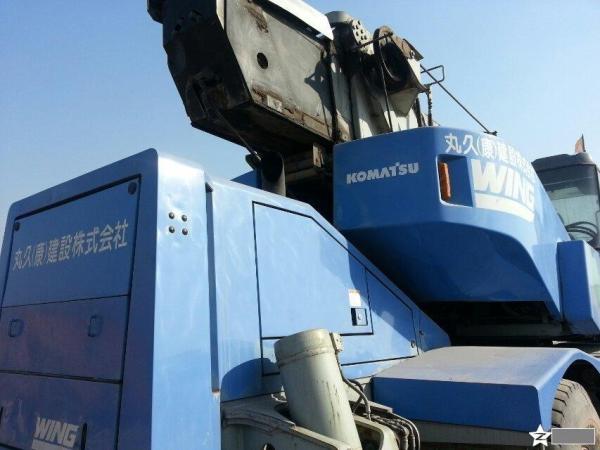 USED KOMATSU LW250-5 ROUGH TERRAIN CRANE SALE ORIGINAL JAPAN 25T KOMATSU TERRAIN