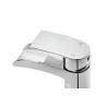 Buy cheap Single Lever Monobloc Chrome Brass Basin Mixer For Bathroom T8112MW from wholesalers