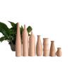 Buy cheap Home Wooden Candle Holder Craft Decor Statue Cute Handmade Wooden Figurines Carving Wooden Decoration Orname from wholesalers