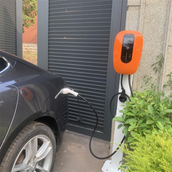 Buy cheap 22kW Mobile Electric Vehicle Charger IP65 RFID APP Control 340*285*147mm from wholesalers
