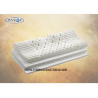 Buy cheap Hotel Furniture White Natural Latex Pillow / Latex Cervical Support Neck Pillow product