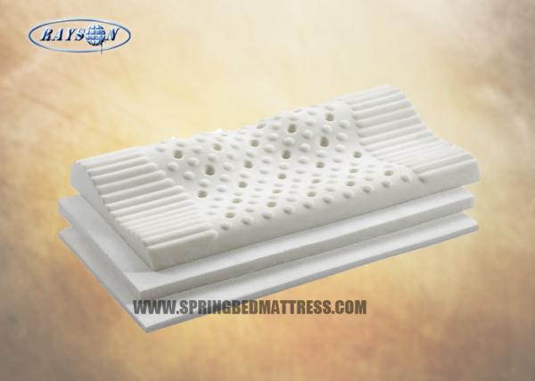 Buy cheap Hotel Furniture White Natural Latex Pillow / Latex Cervical Support Neck Pillow from wholesalers