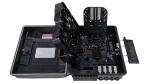 Black 24 SC 72 Fiber Connection FTTH Splitter Box