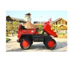2 Seats Electric Toy Ride On Construction Truck Car for Kids Age Range 2 to 12