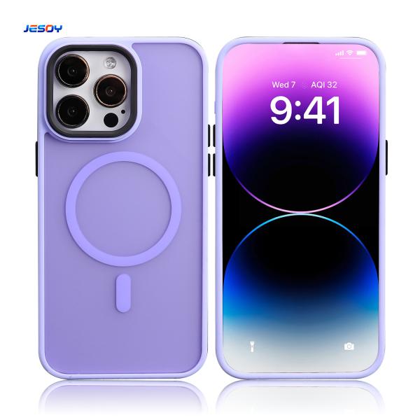 Buy cheap Anti Fingerprint Magnet Phone Case Compatible Magsafe 12FT Drop Protection from wholesalers