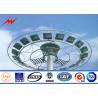 Buy cheap 4 Sections 10mm High Mast Light Pole For Flyovers Stations City Squares from wholesalers