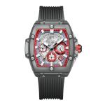 12mm Gents White Plastic Watch 3atm Lcd Quartz Watch OEM