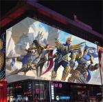 GCL GA Series P4 P5 Outdoor Advertising Led Display Screen 100000 Hours Lifespan