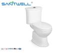 Buy cheap Modern European Style Popular Models Gravity Ceramic Toilet Sanitary Ware Two from wholesalers