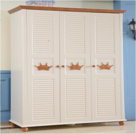 Buy cheap Panel Home Room Furniture White High Glossy Painting With Wardrobe from wholesalers