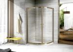 Sliding door Tempered Glass Shower Enclosure Polished Frame Surface Finishing