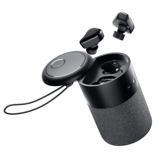 Buy cheap BT 5.1 Wireless Bluetooth Speaker 2 In 1 TWS 9d Bass Sound Portable from wholesalers