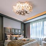 Nordic ceiling lights warm flower balcony living room bedroom scandinavian