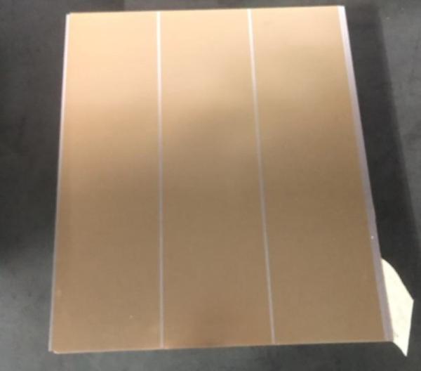 Buy cheap Golden Coated Tinplate Sheets For Gallon Can Electrolytic Tin Plate Packaging from wholesalers
