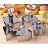 Buy cheap RK Bakeware China Foodservice NSF Stainless Steel Heart Shape Mousse Ring Mold Lamy Cheese Cake Mold from wholesalers