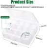 Buy cheap Girds Clear Plastic Organizer Box Storage For Washi Tape Tackle Box Jewelry Crafts Organizer, Container from wholesalers