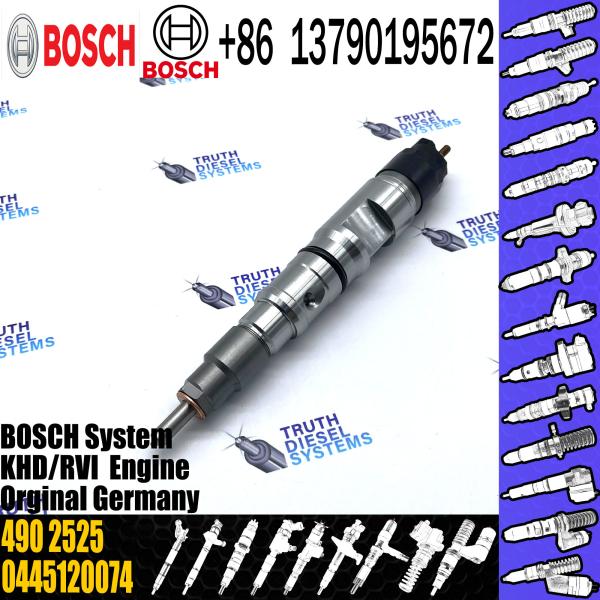 common rail injector 0445120252 5263315 for Cummins industrial engines diesel