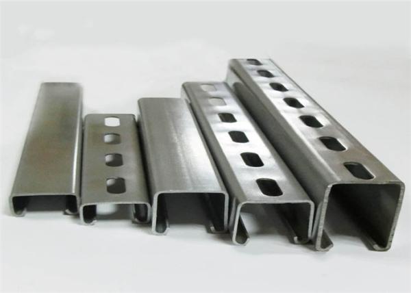 Hot Sell U Beam Galvanized Steel Profile 40-100 Mm Custom Length Hot Dipped