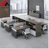 Buy cheap Office Furniture Computer Desk Workstation with Customized Colors Staff Open Desk from wholesalers