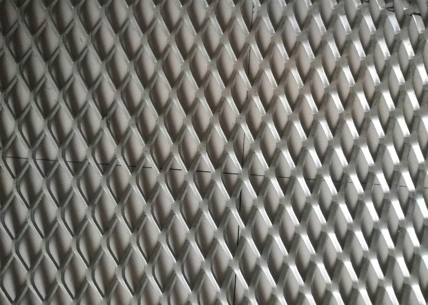Powder Coating Expanding Wire Mesh Aluminium Sheet 600mm Width 2m Length
