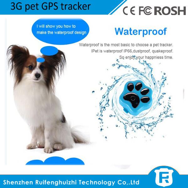 Buy cheap Wifi anti-lost waterproof mini cheap 3g gps tracker inside sim card for pet/dog RF-V40 from wholesalers