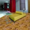 Buy cheap Nylon Material Hotel Carpet Flooring , Brown Printed Fire Resistant Rugs from wholesalers
