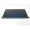 Buy cheap Wall mounted 24 Port Fiber Optic Terminal Box LC Duplex Fiber Adapters from wholesalers