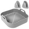 Buy cheap Air Fryer Silicone Pot Food Safe Reusable Air Fryer Silicone Basket from wholesalers