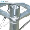 Buy cheap Main Tube 20*2mm Church Equipment Aluminum Display Booth Event Mobile Stage Truss from wholesalers