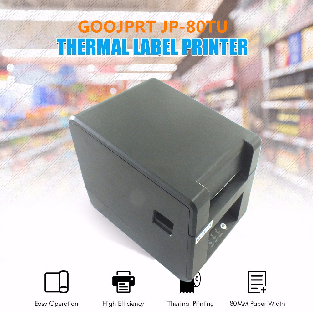 wholesale brand new thermal bar code QR code label printer high quality clothing tags supermarket price sticker printer